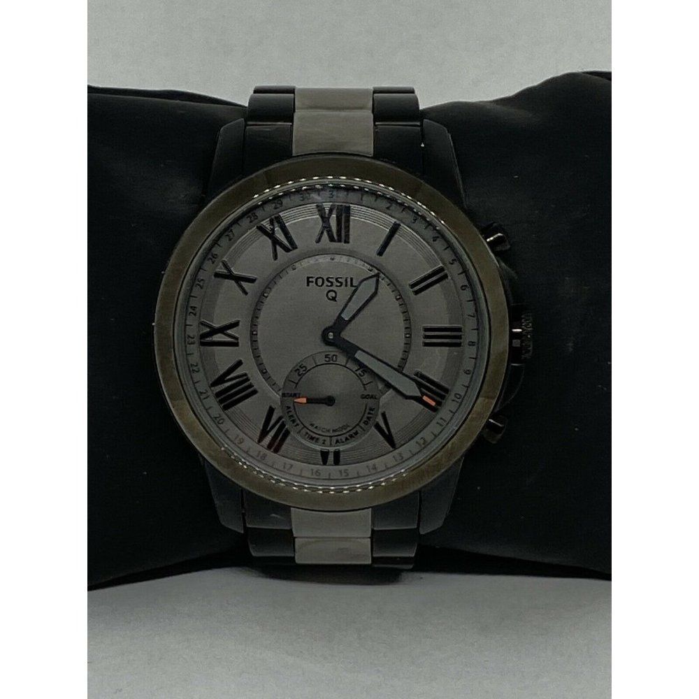Fossil FTW1139 Men's Stainless Steel Gray Analog D